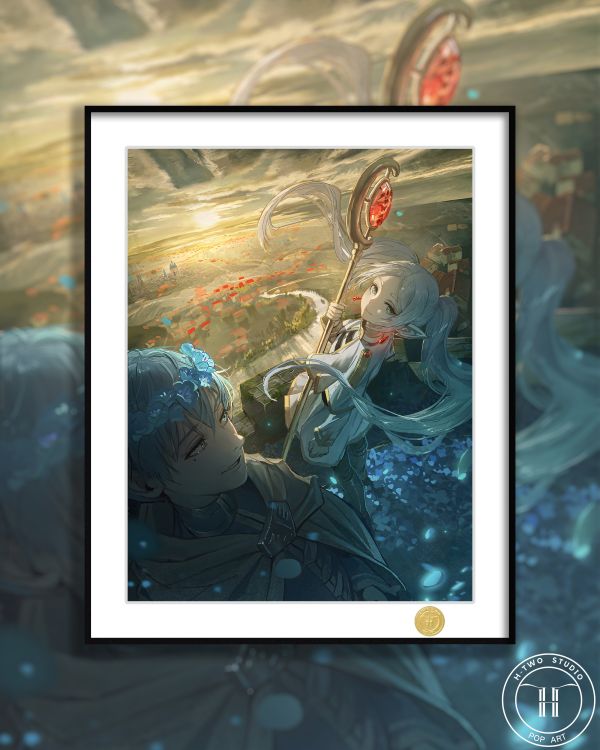 H2工作室《葬送的芙莉蓮》辛美爾芙莉蓮裝飾畫 