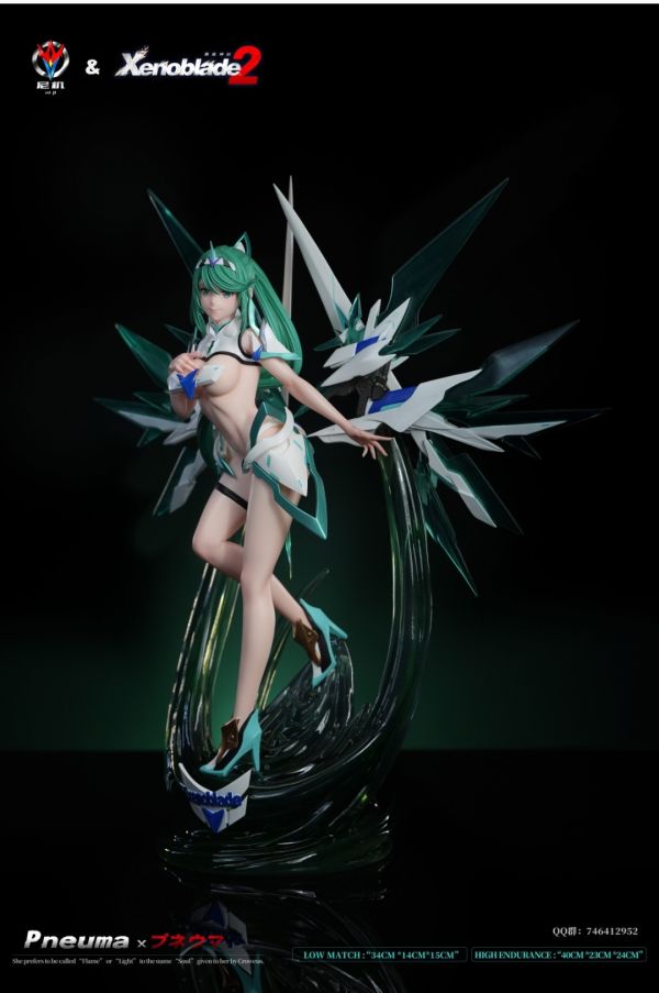 尼機 女角色輕雕像系列第三款 xb2-小綠 