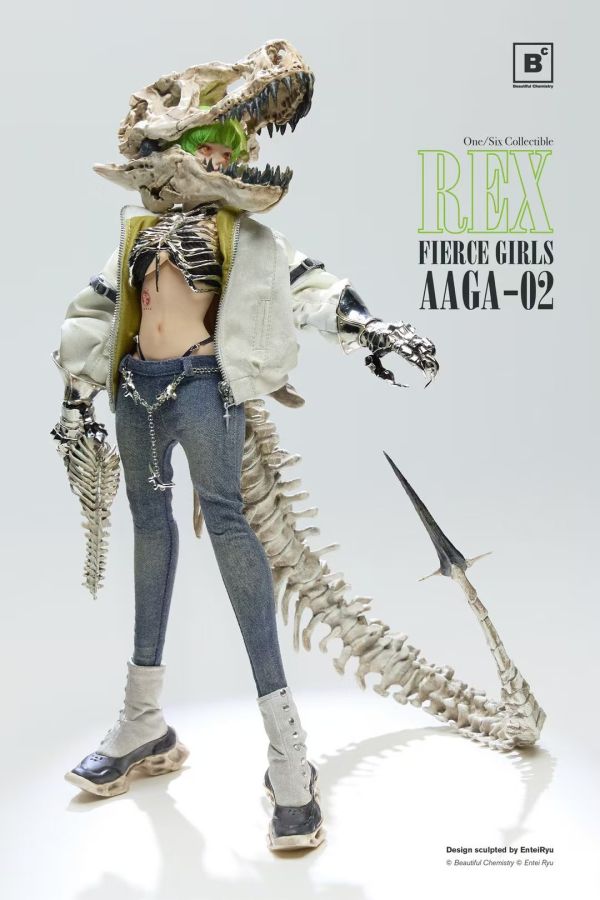 正版授權 Beautiful Chemistry×Entei Ryu 1/6 兇猛少女系列 僱傭槍兵 Rex雷克斯 
