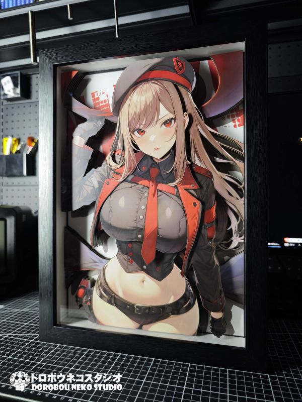 泥棒貓工作室 DSMG-074 NIKKE 拉毗 立體裝飾畫 