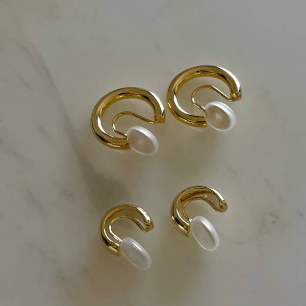 Mini Hoop Ear Cuff 迷你夾式圈圈 