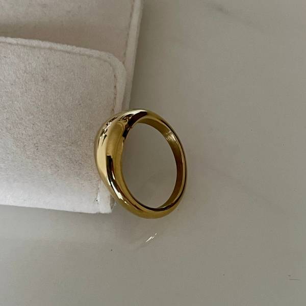 Drip Ring 水滴戒指 性冷淡風,戒指,18k