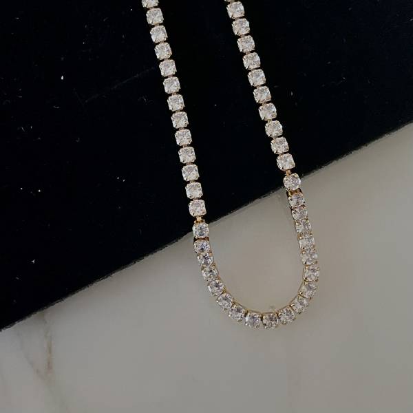 Krystal Necklace 方鑽項鍊 