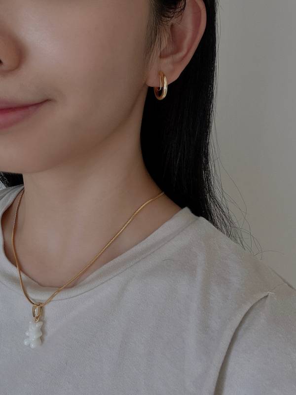 Hoop Ear Cuff 夾式圈圈 