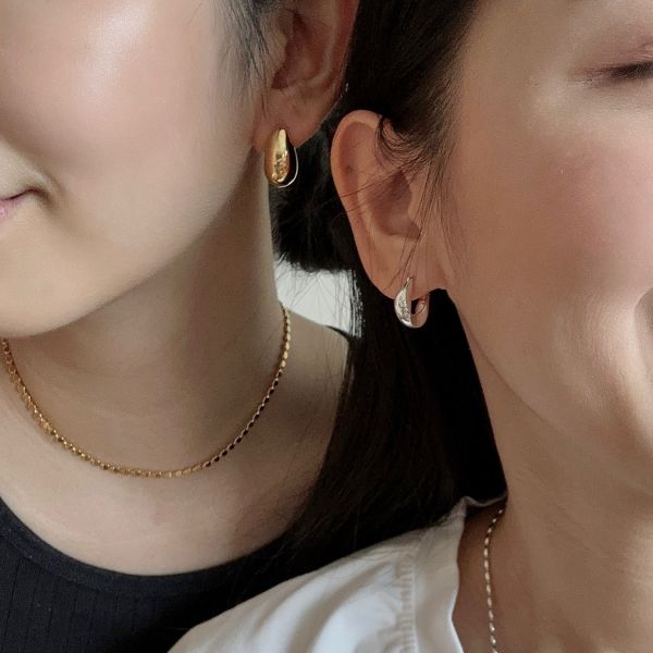 Stacie Drizzle Earrings 胖胖水滴 