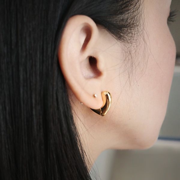 Mini Heart Shape Hoop 小愛心圈圈 