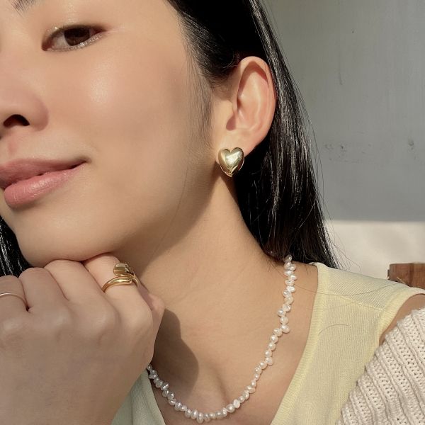 Alanna Irregular Pearl Necklace 不規則珍珠 