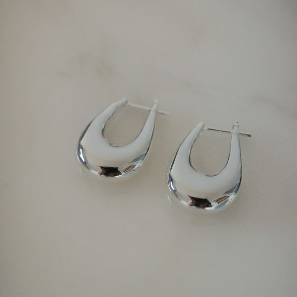 Flat Hoop 長水滴圈圈 