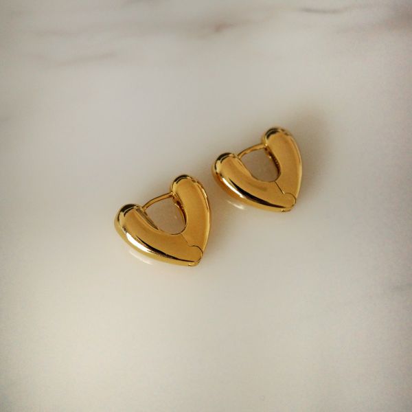Mini Heart Shape Hoop 小愛心圈圈 