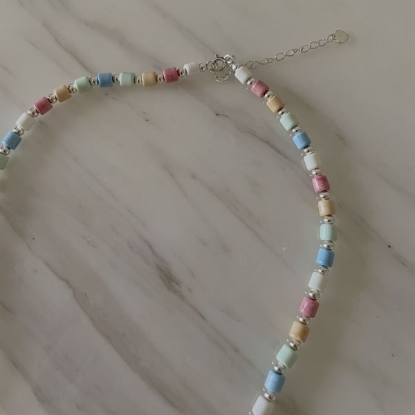 Multi-Colored Necklace 馬卡龍項鍊 