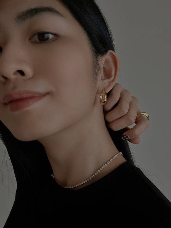 Deborah Hoop Earrings 冬日圈圈 