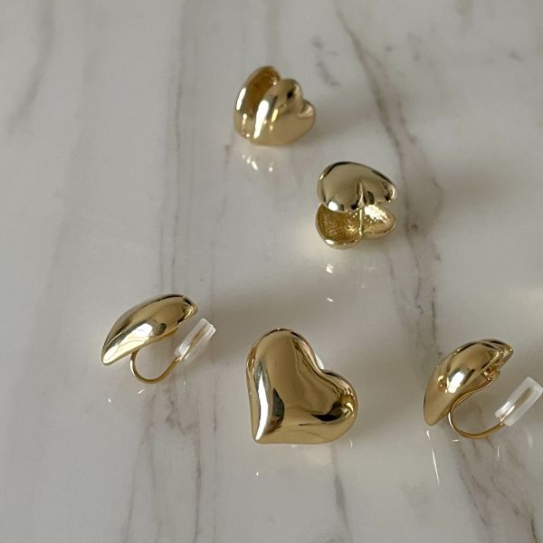 Golden Huggies 夾式愛心 