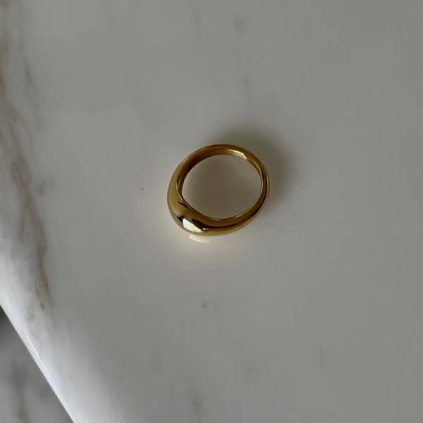 Drip Ring 水滴戒指 性冷淡風,戒指,18k