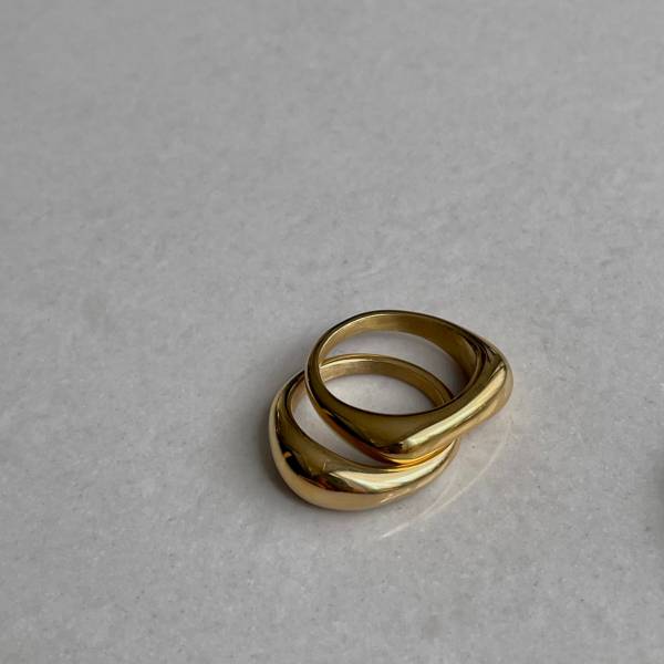 Ring Set 不規則戒指套組 搭配組合,戒指套組,18k