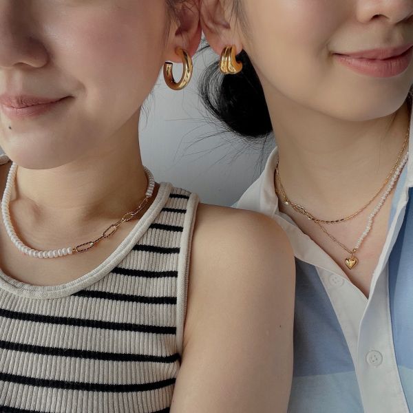 Tally Twin Hoops 雙層圈圈 