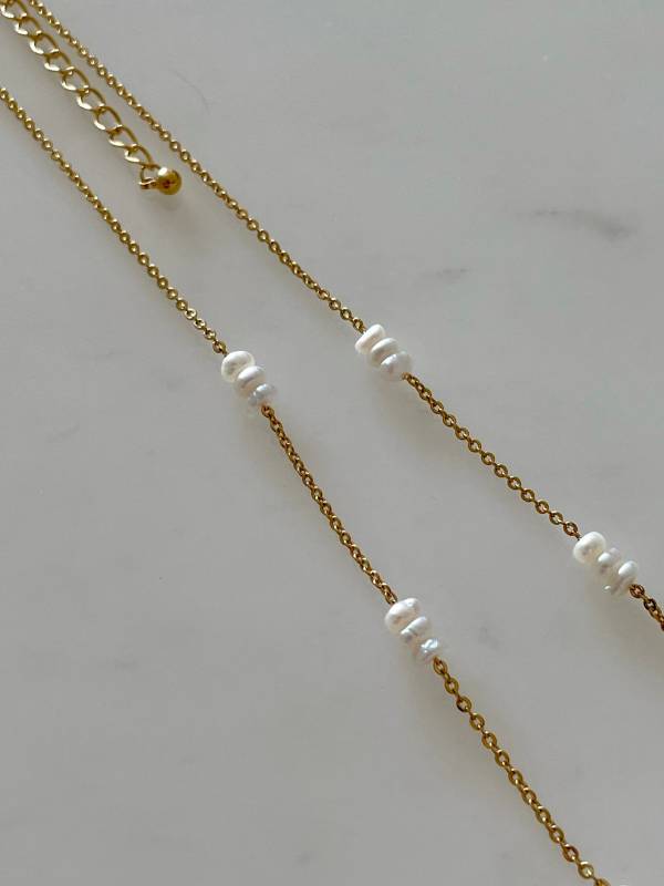 Agnes Pearl Necklace 相間珠珠 
