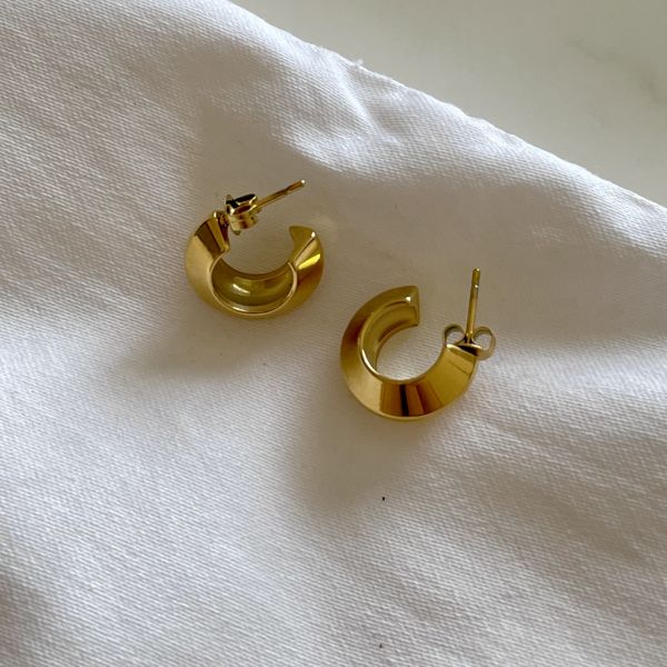 Cleo Earrings 小金圈圈 