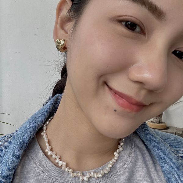 Alanna Irregular Pearl Necklace 不規則珍珠 