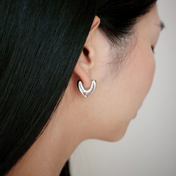 Mini Heart Shape Hoop 小愛心圈圈 