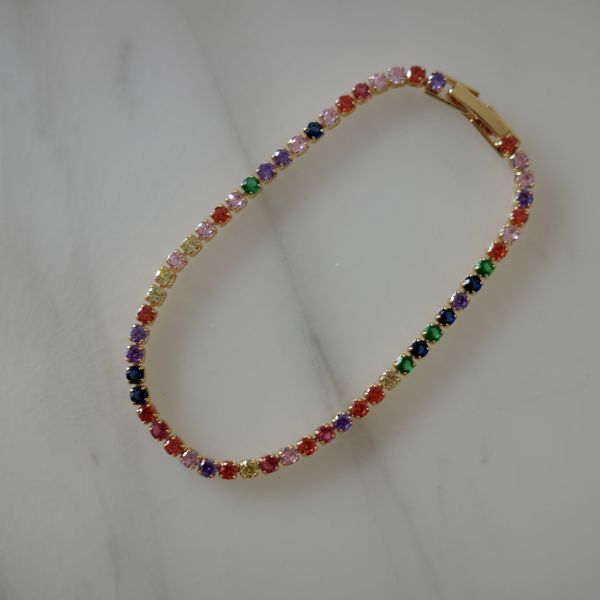 Multi Color Bracelet 彩色聖誕 