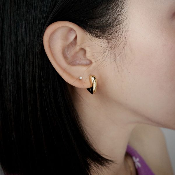 Mini Heart Shape Hoop 小愛心圈圈 