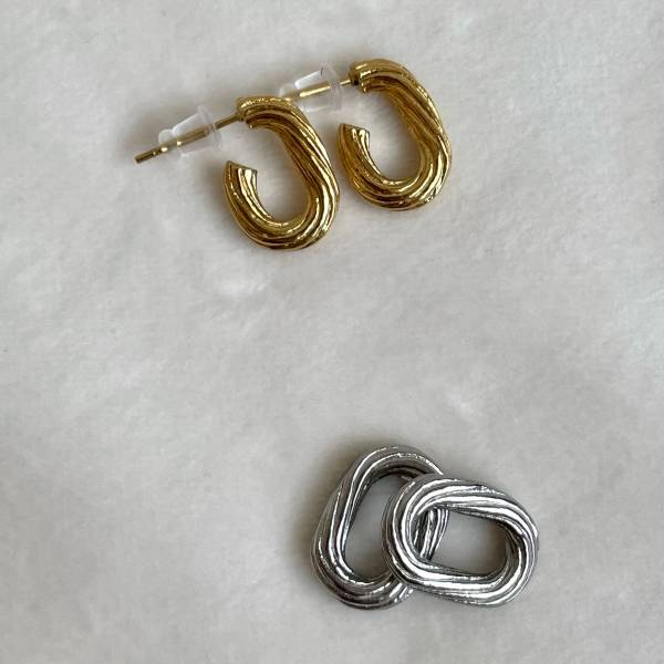 Mix And Match Earrings 金銀圈圈 