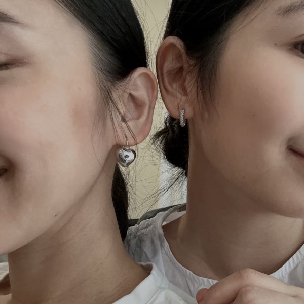 Chanson Hoop Earrings 香頌星鑽 