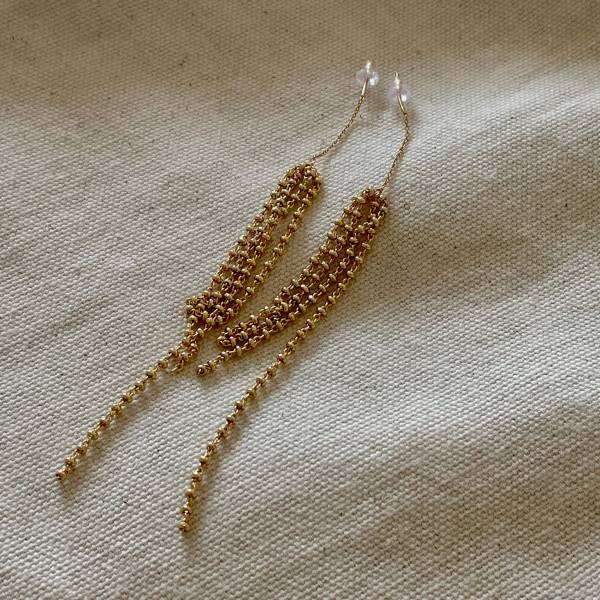 Starry Earring 垂墜珠珠 