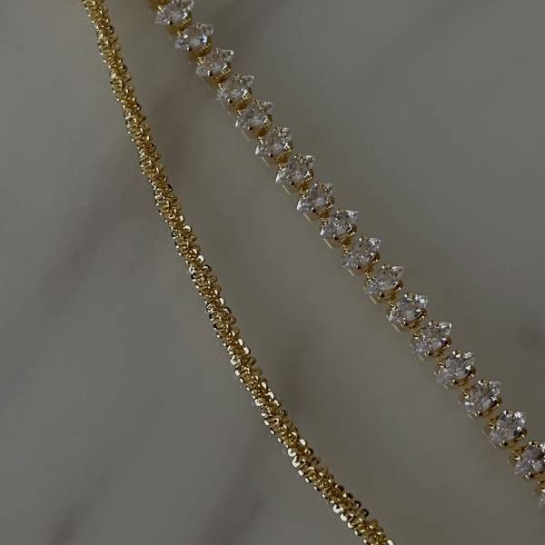Rhombus Mix Necklace 星鑽項鍊 