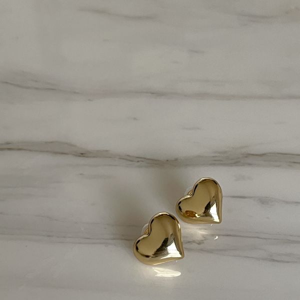 Golden Huggies 夾式愛心 