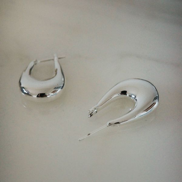 Flat Hoop 長水滴圈圈 