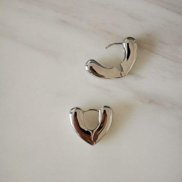 Mini Heart Shape Hoop 小愛心圈圈 