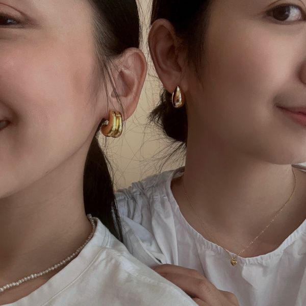 Tally Twin Hoops 雙層圈圈 