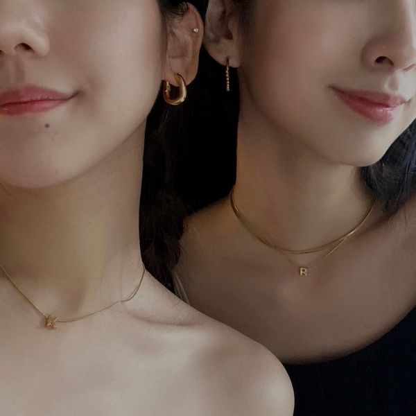 Agnes Hoop Earrings 拜金圈圈 