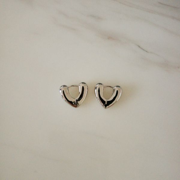Mini Heart Shape Hoop 小愛心圈圈 