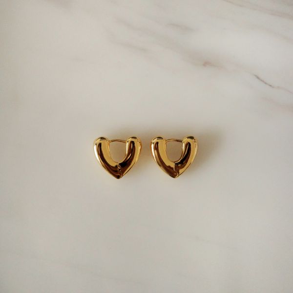 Mini Heart Shape Hoop 小愛心圈圈 