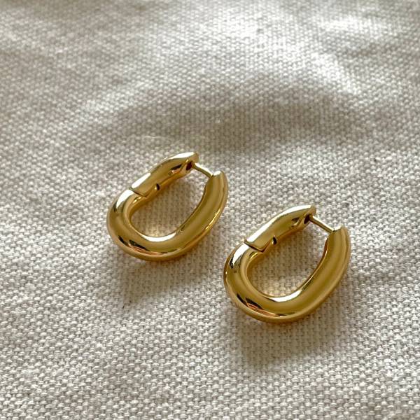 Agnes Hoop Earrings 拜金圈圈 