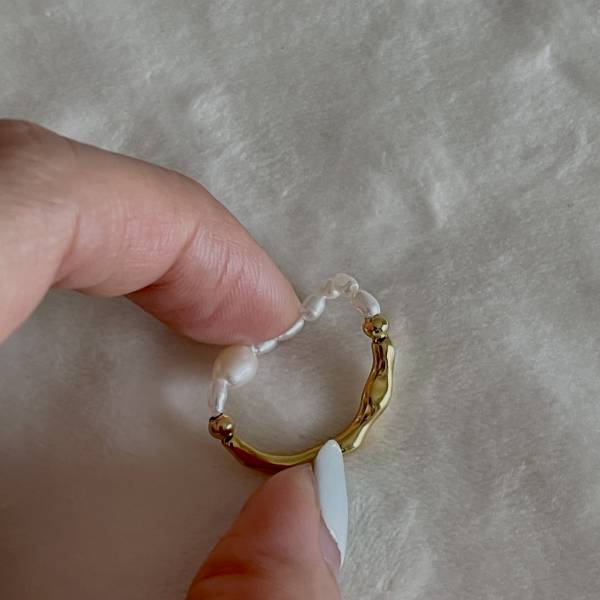 Pearl Mix Ring 指尖珍珠 