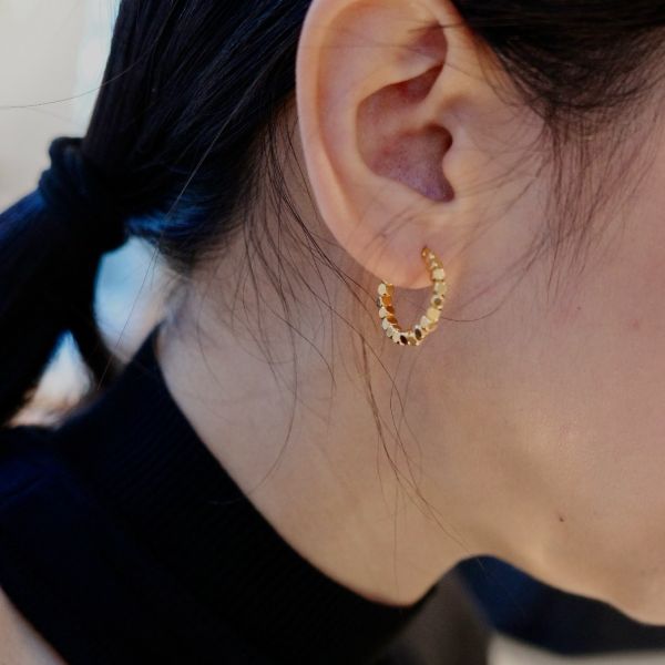 Alaia Honeycomb Hoops 方糖圈圈 