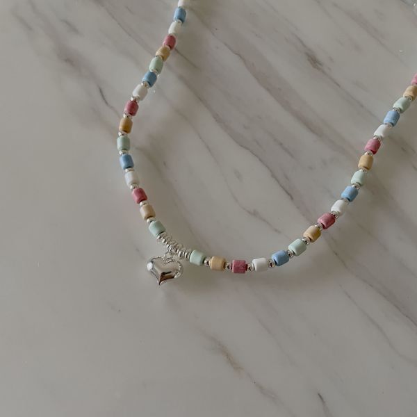 Multi-Colored Necklace 馬卡龍項鍊 