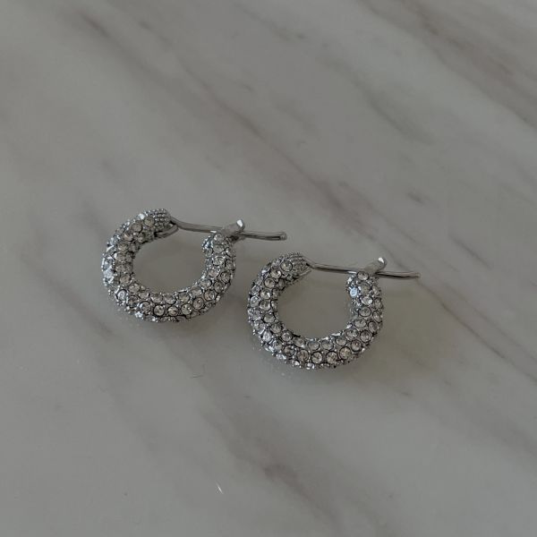 Chanson Hoop Earrings 香頌星鑽 