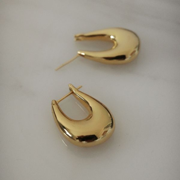 Flat Hoop 長水滴圈圈 