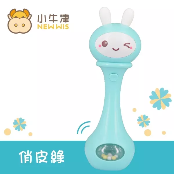 小牛津/小帽T兔「兔兔搖搖鈴」~ 安撫互動音樂知識搖鈴，搖得聰明、聽得好眠！ 小牛津/小帽T兔「兔兔搖搖鈴」~ 安撫互動音樂知識搖鈴,搖得聰明、聽得好眠！