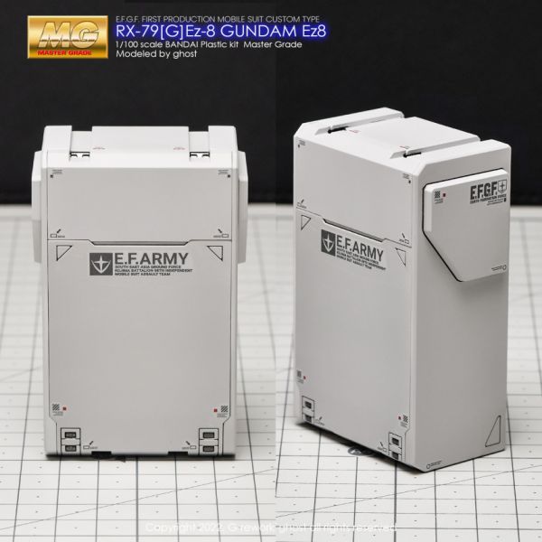 炎水貼 GHOST版 MG 1/100 RX-79[G] Ez-8 陸戰型 螢光專用水貼 CGMG52 炎水貼 GHOST版 MG 1/100 RX-79[G] Ez-8 陸戰型 螢光專用水貼 CGMG52