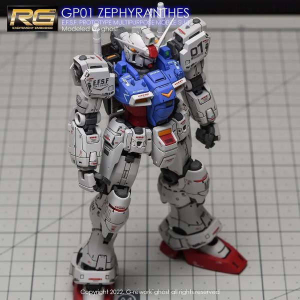 炎水貼 RG GP01 鋼彈 模型 螢光 專用水貼 CGRG27 炎水貼 RG GP01 鋼彈 模型 螢光 專用水貼 CGRG27