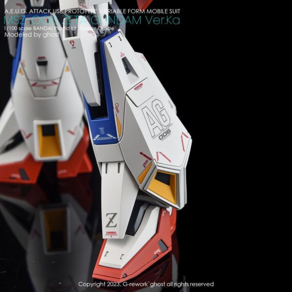 炎水貼  CHOST MG MG Z鋼彈 卡版 ZETA Ver.Ka 專用水貼 CGMG65 炎水貼  CHOST MG MG Z鋼彈 卡版 ZETA Ver.Ka 專用水貼 CGMG65