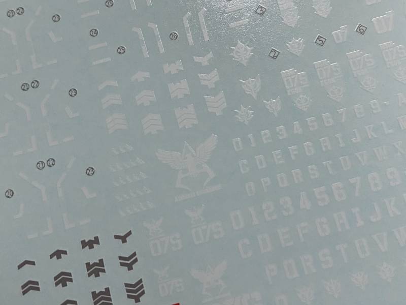 雪焰水貼 RG 茲寇克 通用 紅+藍 二合一 夏亞+量產型 高清晰 螢光 專用水貼 SY-RG16 雪焰水貼 RG 茲寇克 通用 紅+藍 二合一 夏亞+量產型 高清晰 螢光 專用水貼 SY-RG16