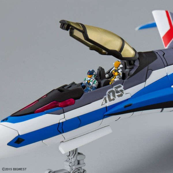 BANDAI HG 1/100 超時空要塞 VF-31J 英雄式（疾風・英麥曼座機） HG 1/100 超時空要塞 VF-31J 英雄式（疾風・英麥曼座機）