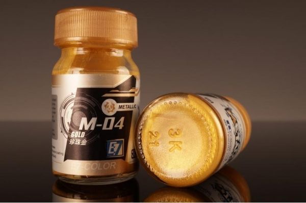 E7-M-04 珍珠金 E7.模型專用漆.硝基漆