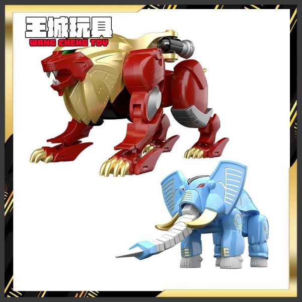 6月 SMP 百獸戰隊 GAORANGER 牙吠大紅獅&牙吠象 SMP 百獸戰隊GAORANGER 牙吠大紅獅&牙吠象